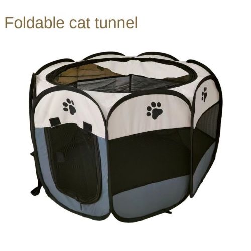 Oxford cloth folding pet tent cat kennel dog kennel cat delivery room indoor pet fence octagonal pet fence Oxford cloth folding pet tent cat kennel dog kennel cat delivery room indoor pet fence octagonal pet fence