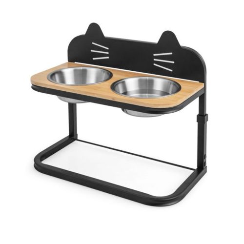 Raised Pets Cats Dog Feeding Station Elevated Pet Feeder Raised Pets Cats Dog Feeding Station Elevated Pet Feeder